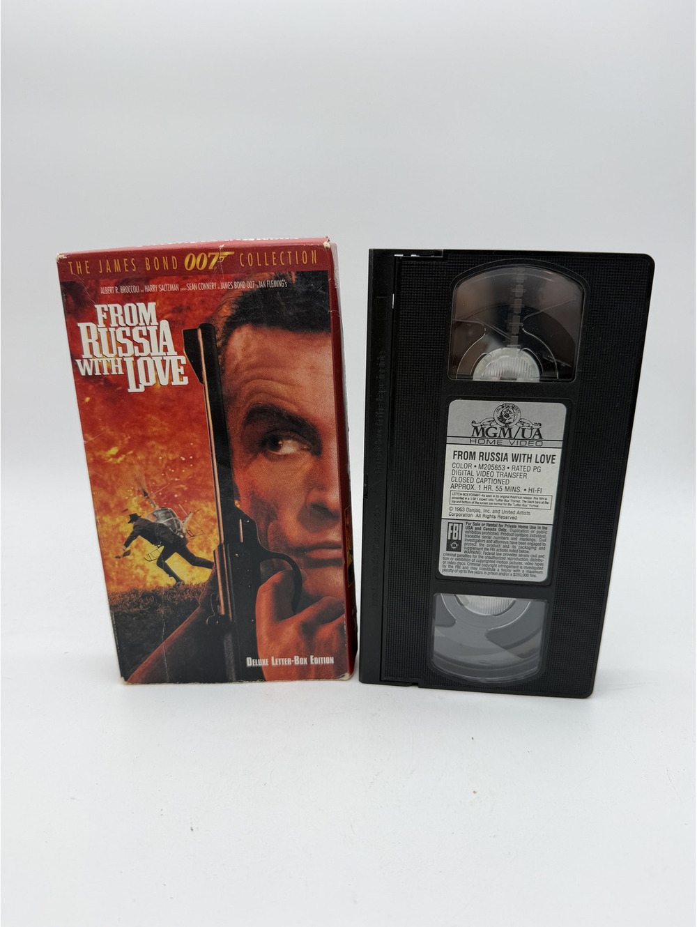 From Russia With Love VHS Tape - The James Bond 007 Collection